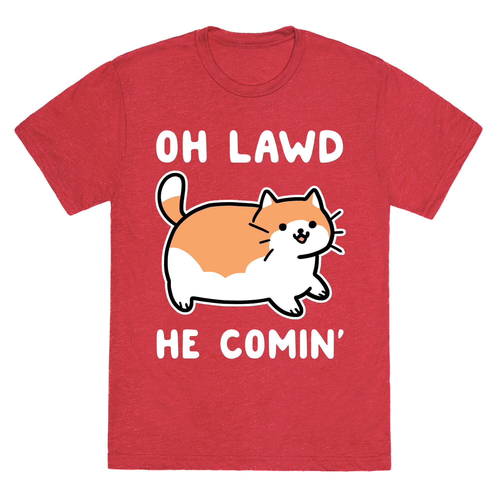 Oh Lawd, He Comin' Unisex Triblend Tee